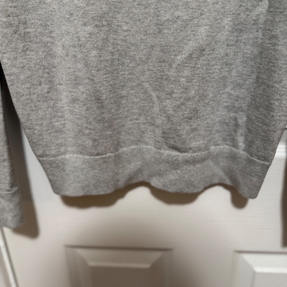 Men’s Gray Crewneck Sweater (Small) - Premium Luxe Yarn | Banana Republic - Picture 9 of 10